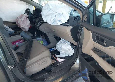 2019 Honda Odyssey Ex-L z USA, uszkodzony, nr VIN 5FNRL6H7XKB001535